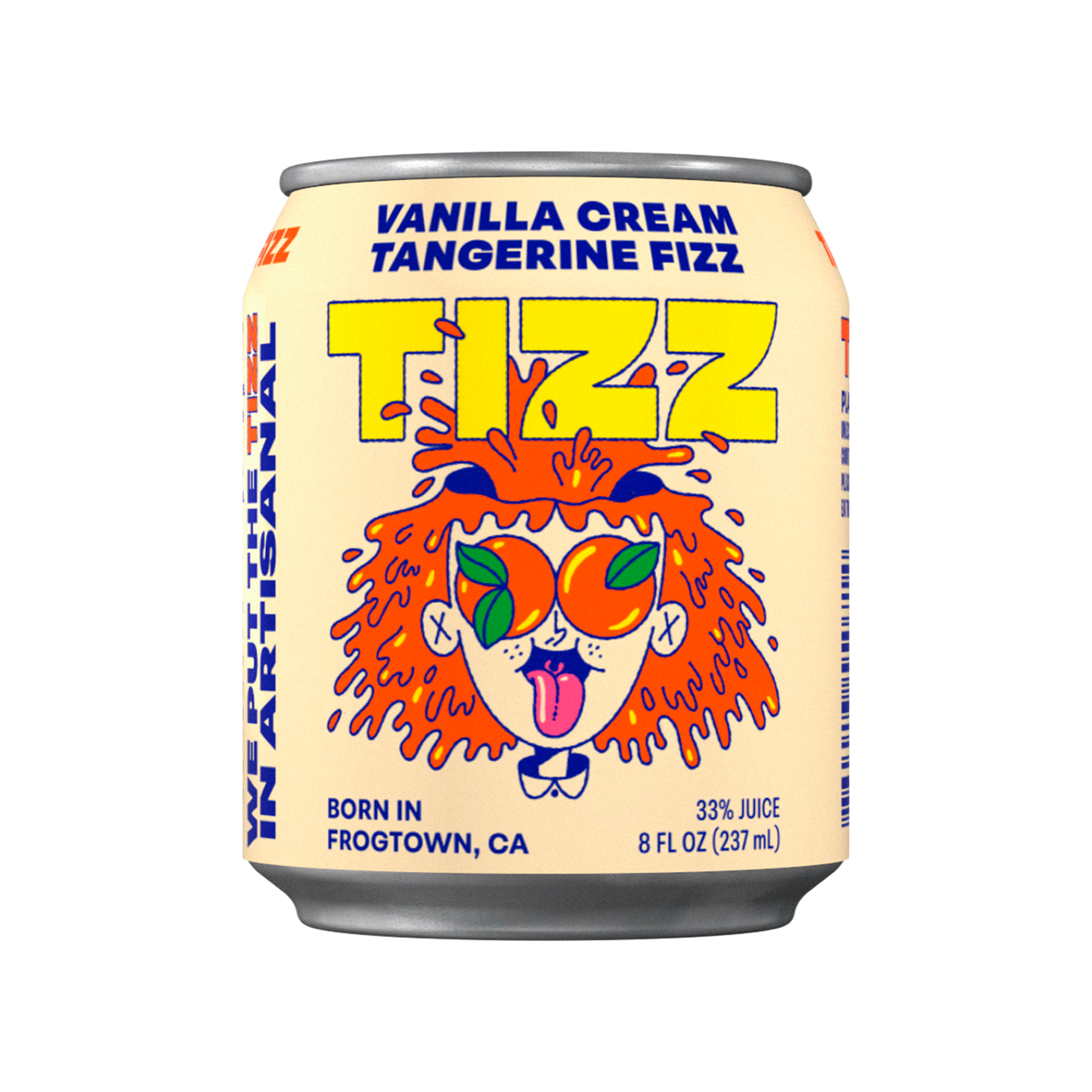 VANILLA CREAM TANGERINE FIZZ 12 PACK