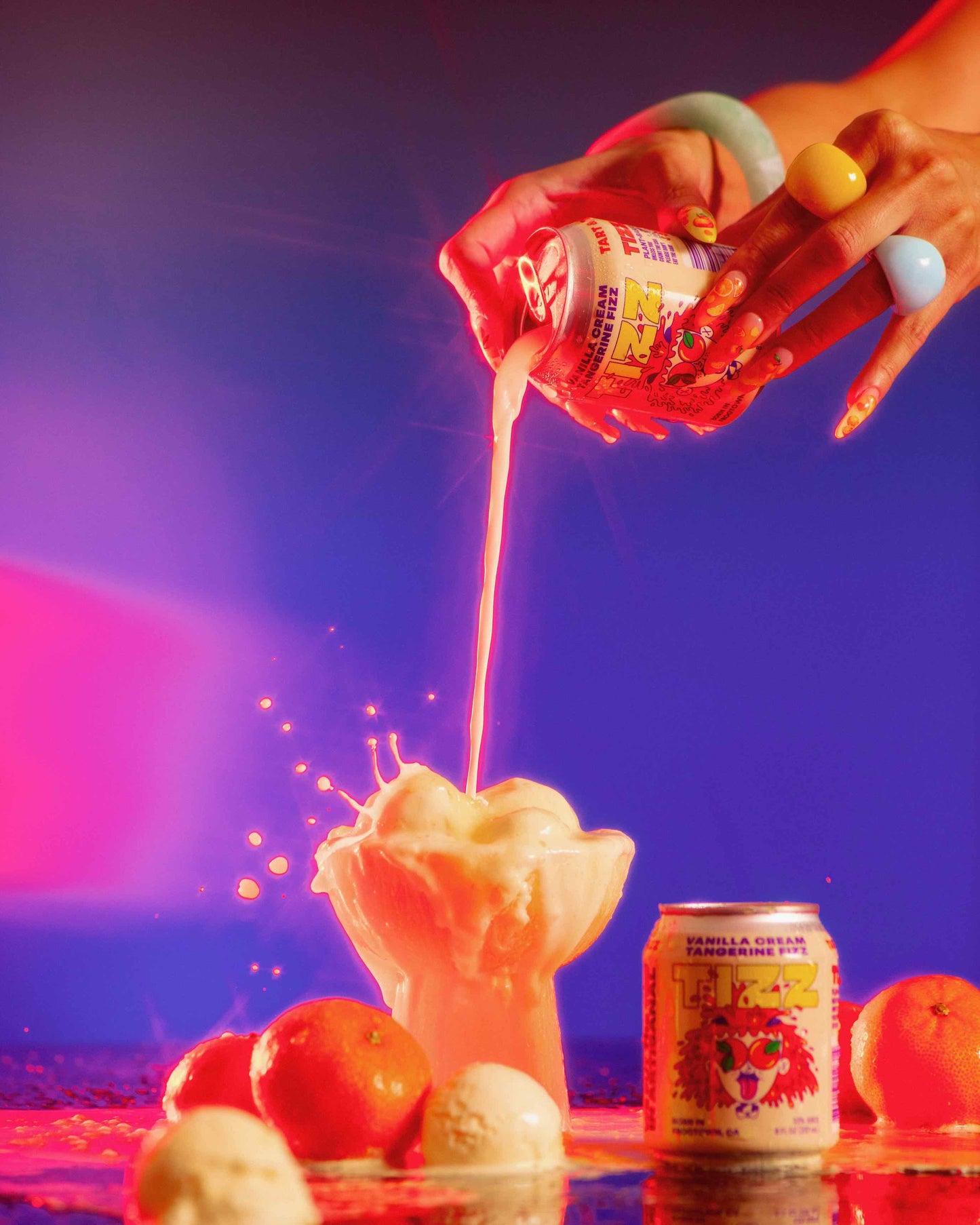 VANILLA CREAM TANGERINE FIZZ 12 PACK