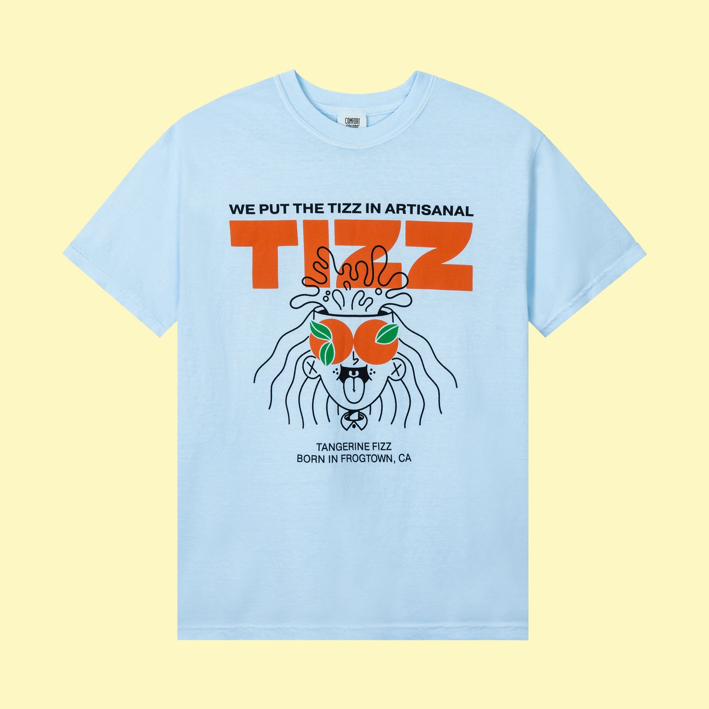 TIZZ Blue Tee