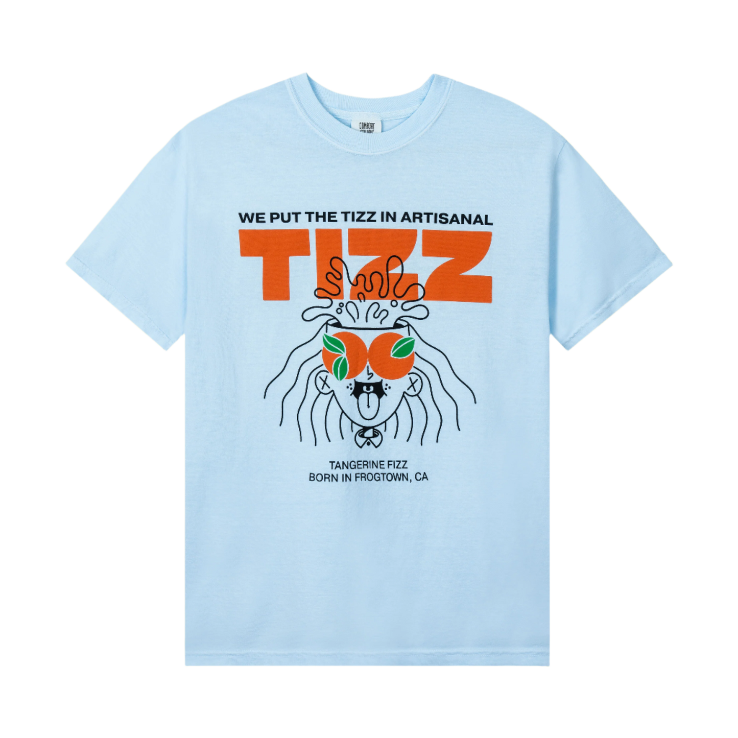 TIZZ Blue Tee