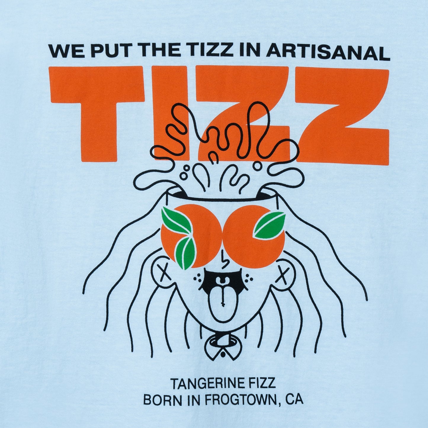 TIZZ Blue Tee