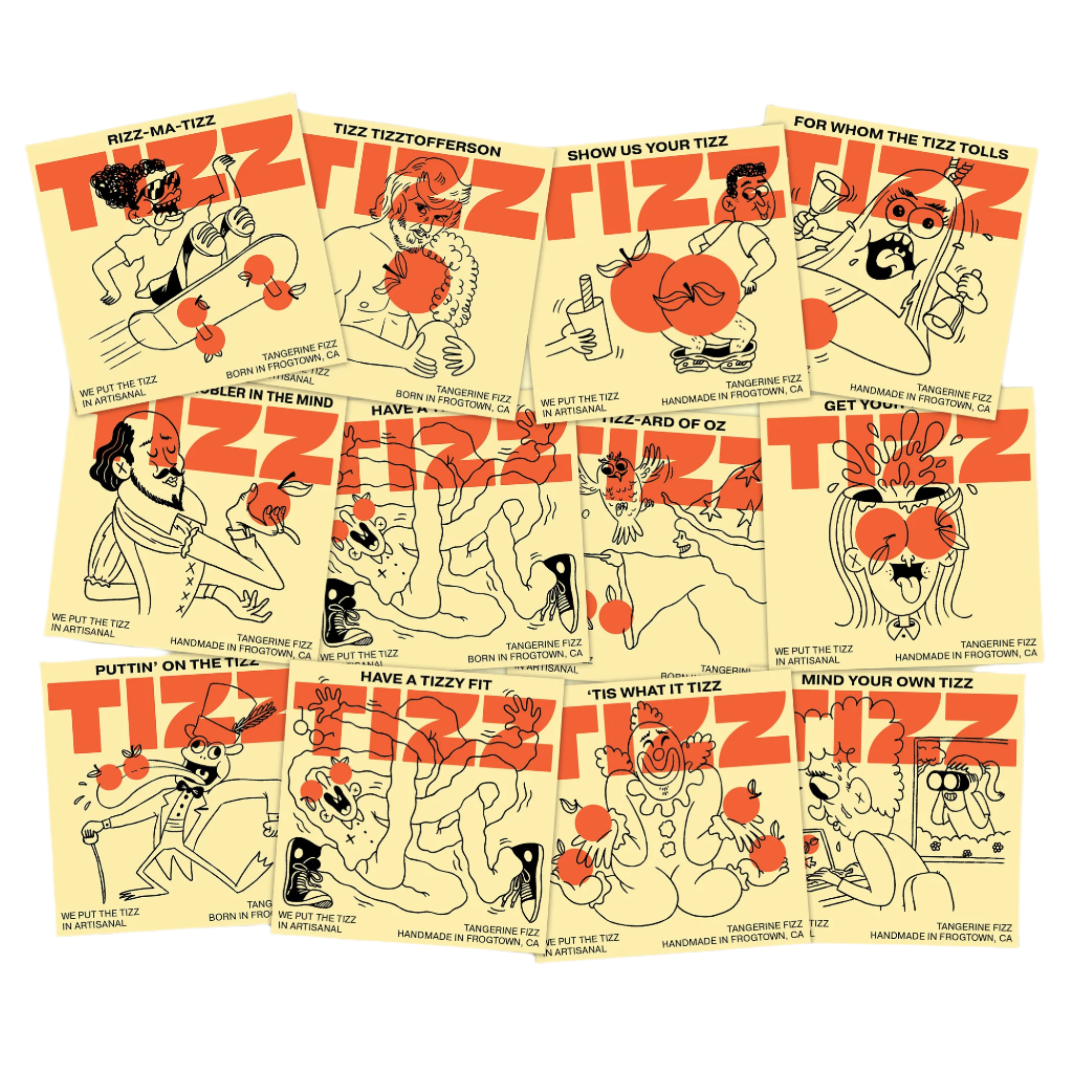 TIZZ Sticker Pack