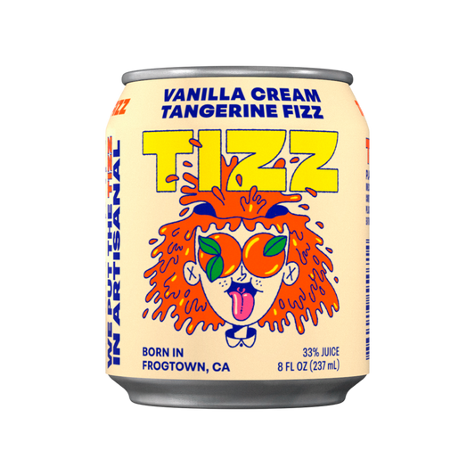 VANILLA CREAM TANGERINE FIZZ 12 PACK